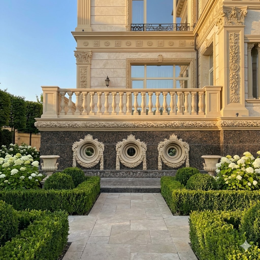 قسم الديكورات الخارجية