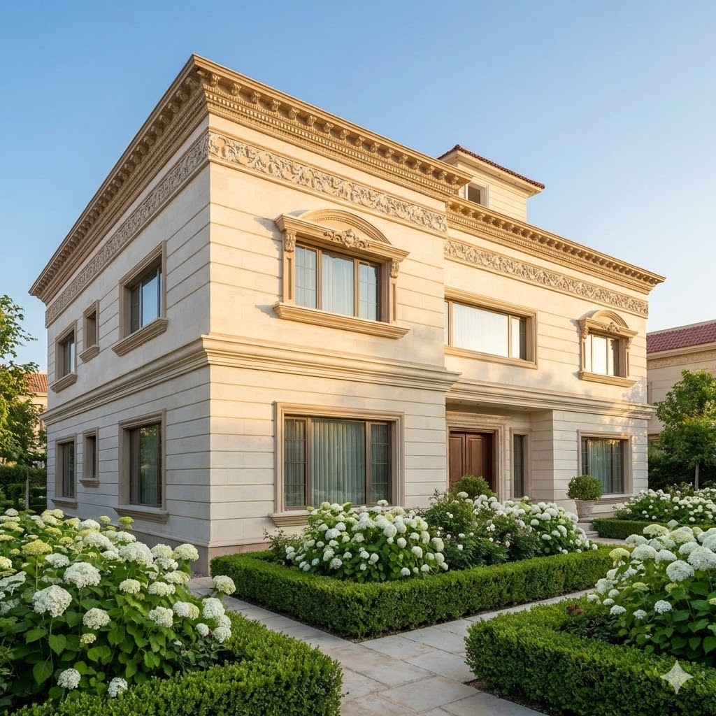 قسم الديكورات الخارجية